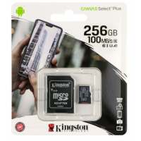 Карта пам’яті Kingston Canvas 256GB 