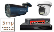 Комплект IP камер POE VIDEOBAZA 5 Мп IR 20 Black