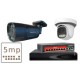 Комплект IP камер POE VIDEOBAZA 5 Мп IR 20 Black