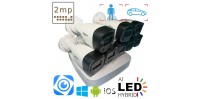 Комплект AHD CVI на 7 зовнішніх камер 2 Мп Dahua Dual Light