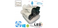Комплект AHD CVI на 5 зовнішніх камер 2 Мп Dahua Dual Light