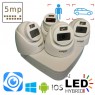Комплект камер відеоспостереження AHD CVI із 4 внутрішніх 5 Мп Dahua Dual Light Комплект камер відеоспостереження AHD CVI із 4 внутрішніх 5 Мп Dahua Dual Light