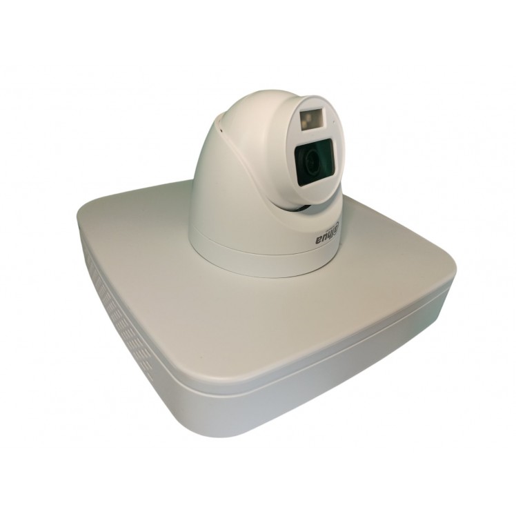 Комплект камер AHD CVI із 1 внутрішньої 2 Мп Dahua Dual Light