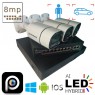 Комплект відеонагляду на 3 вуличні IP камери POE 8 Мп 4K VIDEOBAZA DUO 20 white Комплект відеонагляду на 3 вуличні IP камери POE 8 Мп 4K VIDEOBAZA DUO 20 white
