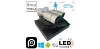 Комплект камер на 2 вуличні IP POE 8 Мп 4K VIDEOBAZA DUO 20 white – професійний відеонагляд у високій якості