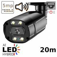 Камера вулична IP POE 5 мегаіселів VB 5F HS Black