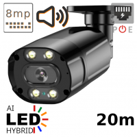 Камера вулична IP POE 8 мегаіселя VB 8F HS Black