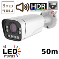 Камера вулична IP POE 8 мегаіселів VB 8S8 PRO AI з HDR