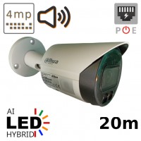 Камера вулична IP POE 4 мегаіселя Dahua DH-IPC-HFW2449S-S-IL