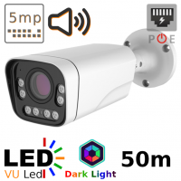 Камера вулична IP POE 5 мегаіселів Dark ligt VB DL 6W Камера вулична IP POE 5 мегаіселів Dark ligt VB DL 6W
