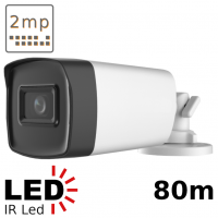 Камера вулична 2 МП до 80м Hikvision DS-2CE17H0T-IT5F