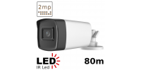 Камера вулична 2 МП до 80м Hikvision DS-2CE17H0T-IT5F