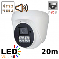 Камера внутрішня IP POE 2-4 мегаіселя VB 2DCS Color VU
