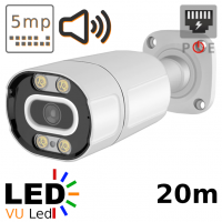 Камера вулична IP POE 5 мегаіселів VB 5CS Color VU