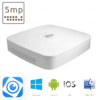Відеореєстратор 5 МП Dahua DH-XVR5104C-I3